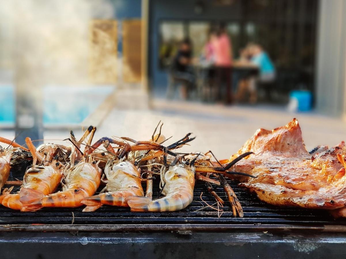 Nordic Cabin And The Pool Ban Sap Noi Ngoại thất bức ảnh